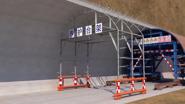 自流井区隧道施工动画制作公司 - 隧道施工工艺和施工方法 - 隧道施工汇报动画视频 - bim 工程施工动画